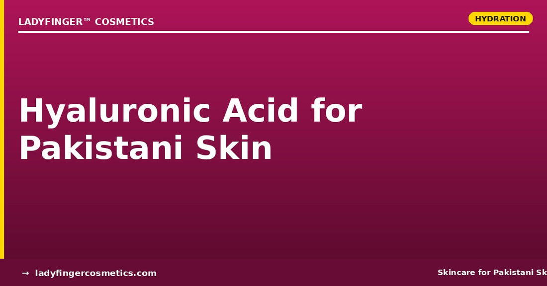 Hyaluronic Acid for Pakistani Skin — Everything You Need to Know