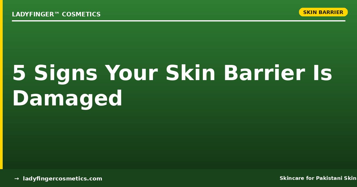 5 Signs Your Skin Barrier Is Damaged (And How to Repair It)