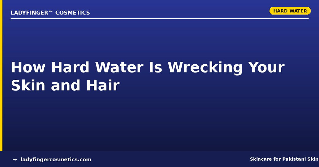 How Hard Water Is Wrecking Your Skin and Hair