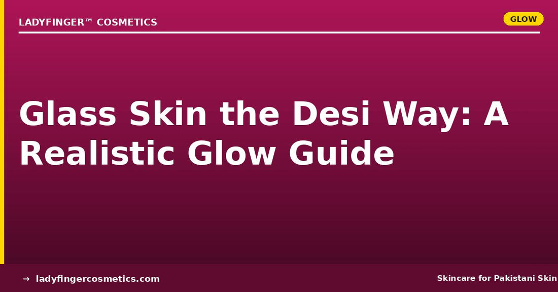 Glass Skin the Desi Way: A Realistic Glow Guide