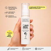 Sun Dew Moisturizer - SPF 50 Broad Spectrum Sunblock